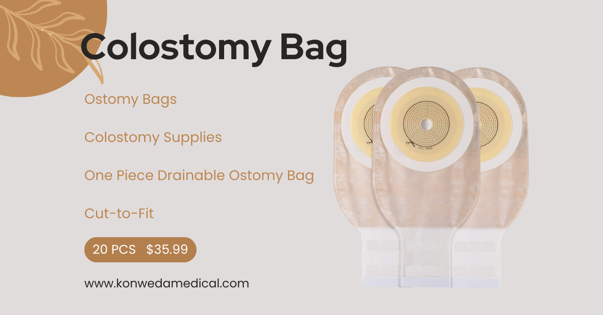Discover the Innovation: Konweda's Dual-Layer Adhesive Colostomy Bag ...