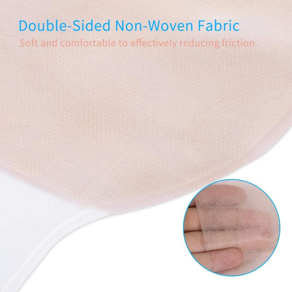 Colostomy Bags with Clamp Closure, One Piece Drainable Pouch, Cut-to-Fit (Pack of 10) - KONWEDA MEDICAL TBOB0001
