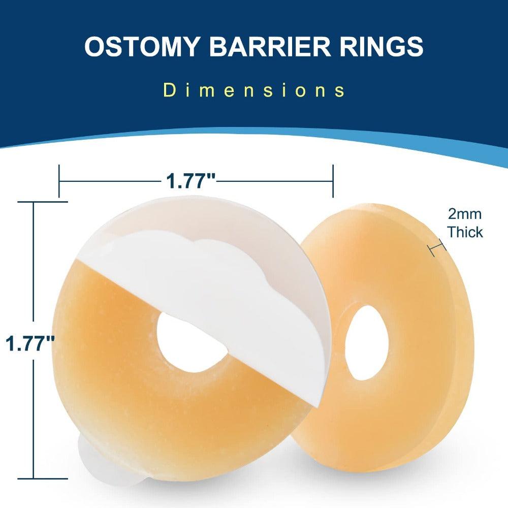 Ostomy Barrier Rings (Pack of 10), 2mm in thickness KONWEDA MEDICAL